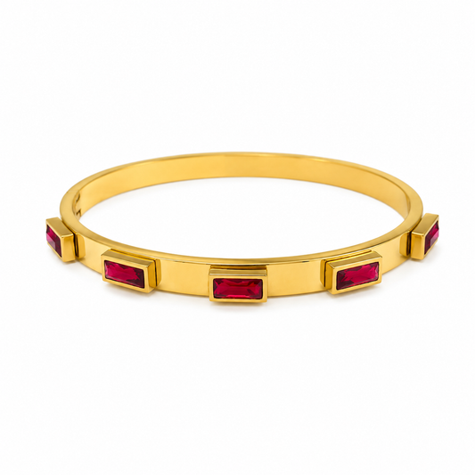 Ruby Luxe Bangle