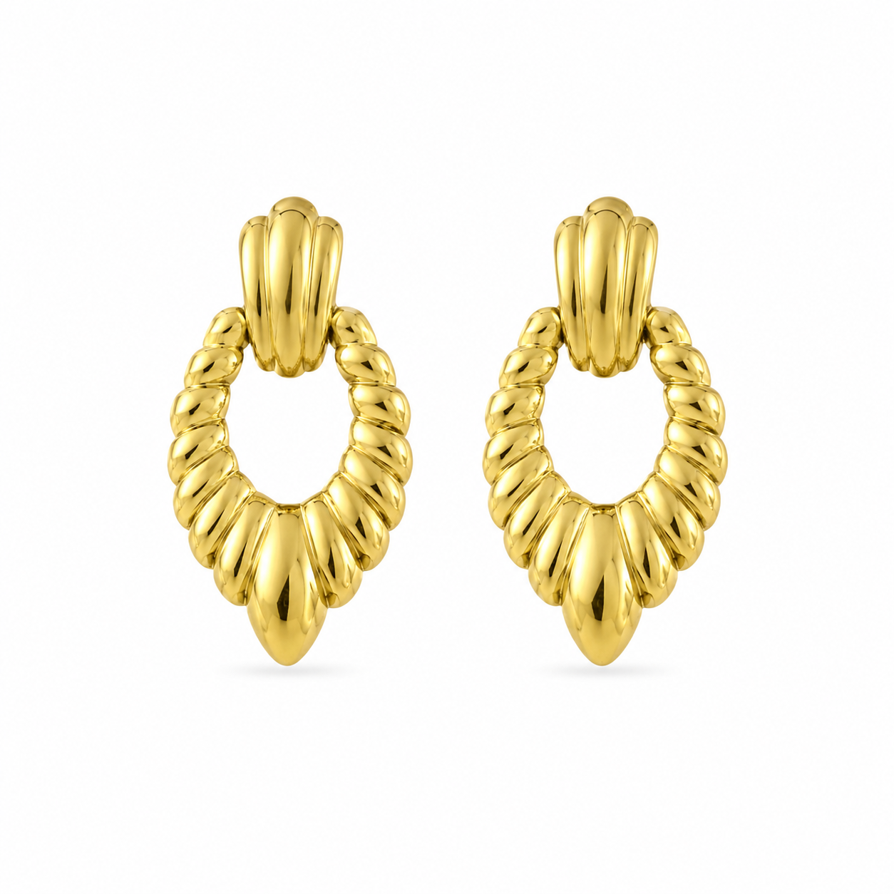Twisted Luxe Drop Earrings
