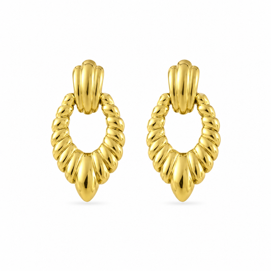 Twisted Luxe Drop Earrings