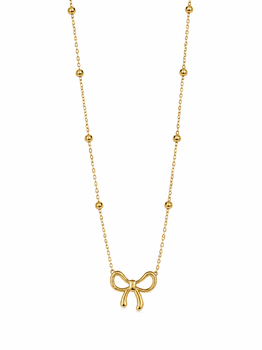 Colette Bow Necklace