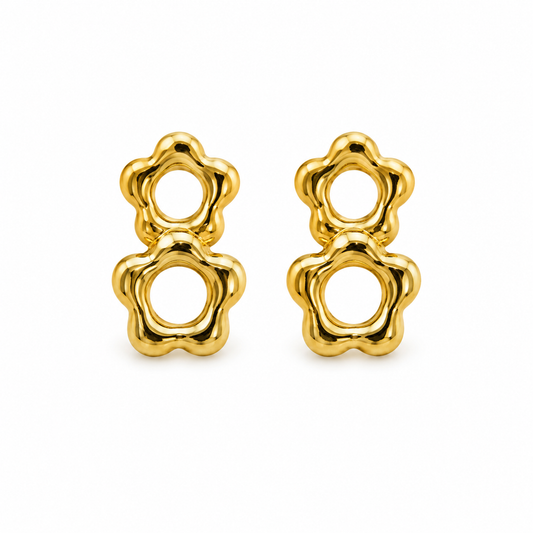 Bloom Duo Drop Earrings
